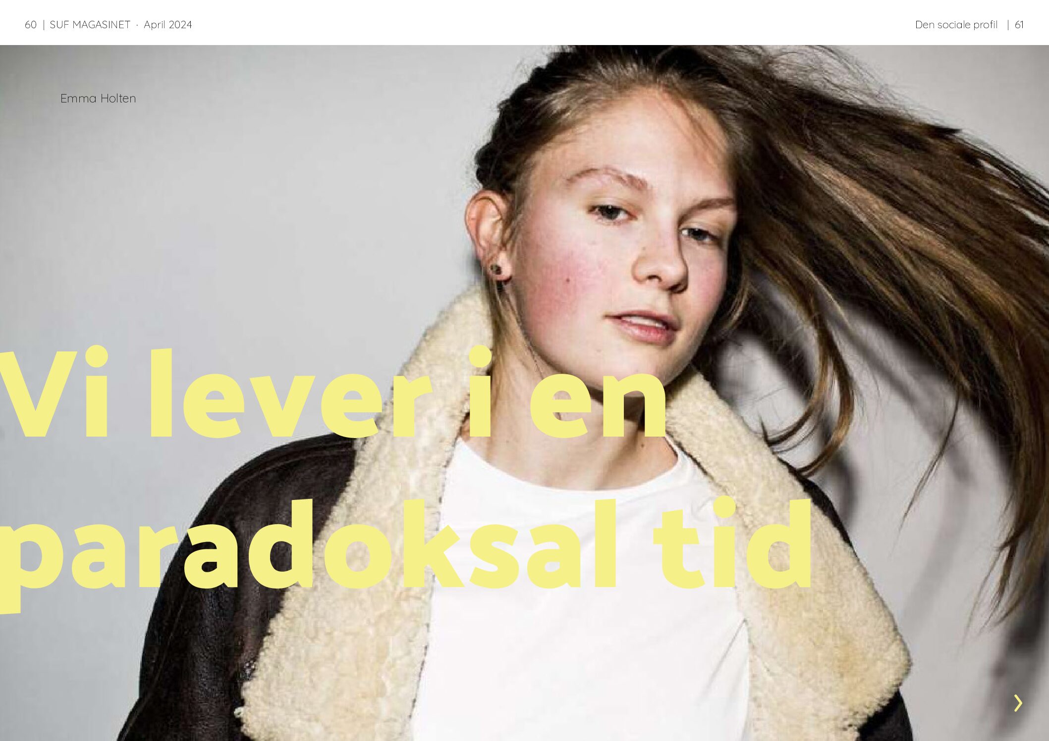 Emma Holten billede SUF farver